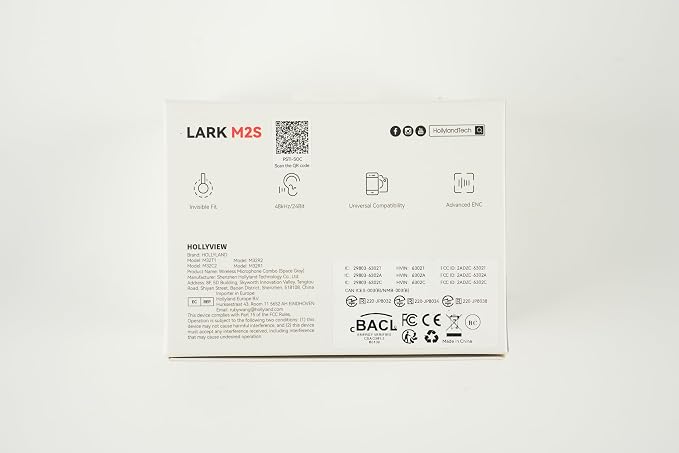Hollyland Lark M2S Mini Combo Wireless Microphone - Image 12
