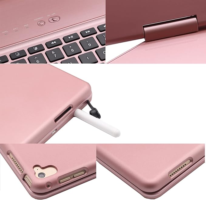 iPad pro 12.9 Keyboard case 2017 2nd 2015 1st Generation, 360 Rotatable - Image 3