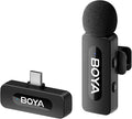 BOYA BY-V10 USB-C Wireless Lavalier Microphone by BOYA