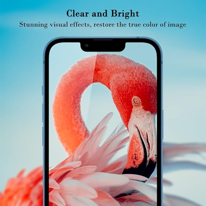 PERFECTSIGHT Screen Protector, HD Clear Tempered Glass, Anti Blue Light - Image 4