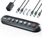 Powered USB Hub, atolla 7-Port USB 3.0 hub by atolla