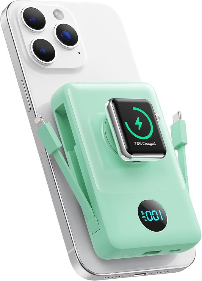 Magnetic Portable Charger 10800mAh by APHUWJ