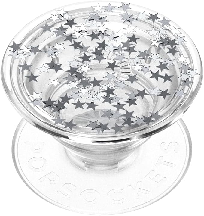 ​​​​PopSockets Phone Grip with Expanding Kickstand, Adhesive Grip, Glitter by PopSockets