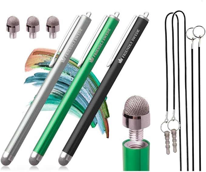 The Friendly Swede Mesh Tip Stylus Pen by TheFriendlySwede