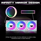 Jungle Leopard Interstellar V2 120mm Case Fan Infinity Mirror Module - Image 4