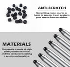20Pcs Replacement Tips Silicone Rubber Touch Screen Pens Tips - Image 3