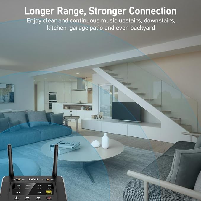 1Mii B03Pro Bluetooth 5.3 Transmitter Receiver - Image 6