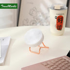 Marble Phone Stand with Metal Holder, Charging Available While Using, Swipe Up - Image 6