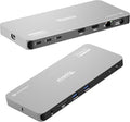 Plugable Thunderbolt 4 Dock for Quad Monitors 100W, Thunderbolt Docking Station by Plugable