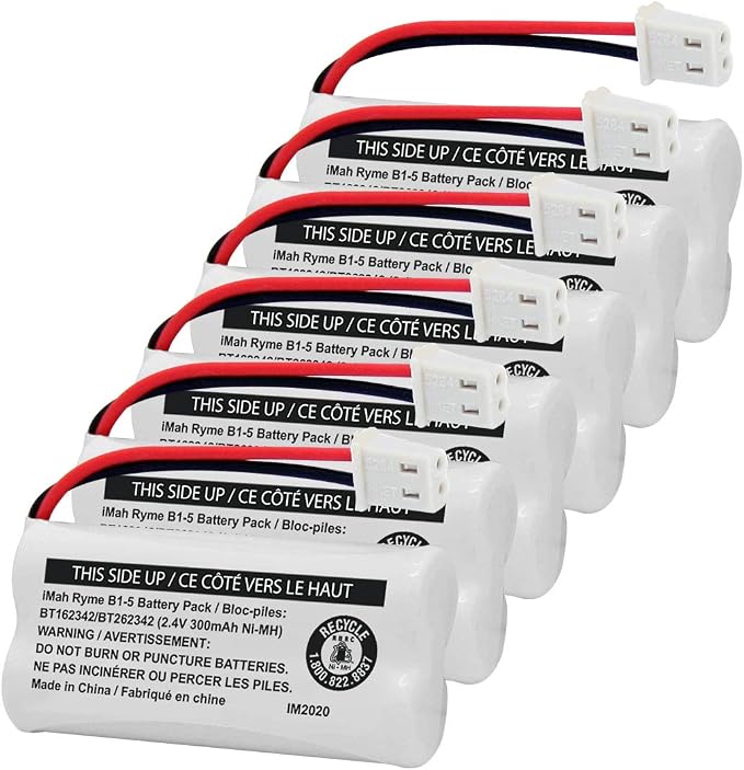 iMah BT162342/BT262342 2.4V 300mAh Ni-MH Cordless Phone Battery Pack, Also by iMah