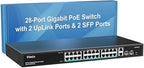 24 Port Gigabit PoE Switch by Vimin