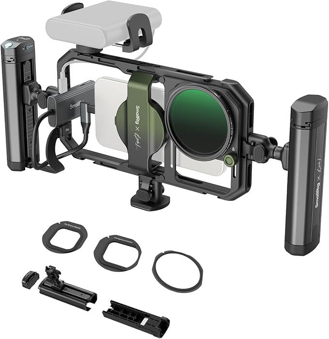 SmallRig x Brandon Li All-in-One Mobile Video Kit, Quick Release Universal by SmallRig