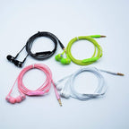 YNR 4 Pairs Wired Earbuds with Microphone & Volume Control, in Ear Earphones - Image 6