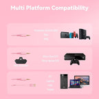 Gaming Headset with Microphone for Pc, Xbox One Series X/s, Stereo Wired Noise - Image 5