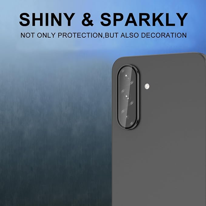 for Samsung Galaxy A26 Camera Lens Protector, Individual Metal Ring Tempered - Image 6