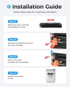 124A Toner Cartridge Set 4-Pack High Yield Replacement - Image 4