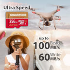 GIGASTONE 256GB Micro SD Card, 4K Camera Pro, A2 V30 - Image 2