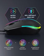 seenda Wired Mouse - Image 3