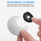 Desk Grommet 2-1/16", Desk Cord Hole Cover, Cable Grommet ABS Plastic, Desk - Image 4