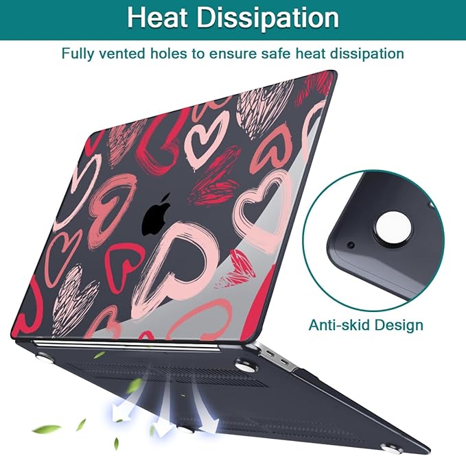 Teryeefi for MacBook Air 13 inch Case M1 A2337 A2179 A1932 - Image 6