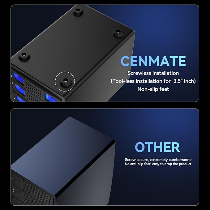 4 Bay Hard Drive RAID Enclosure - Image 6