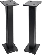 Rockville Pair RHT28 28 Inch Bookshelf Speaker Stands, 60 lbs Capacity - Image 2