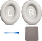 Premium Replacement Ear Pads for Bose Bose QC45– Soft Protein Leather & Memory by DanYee