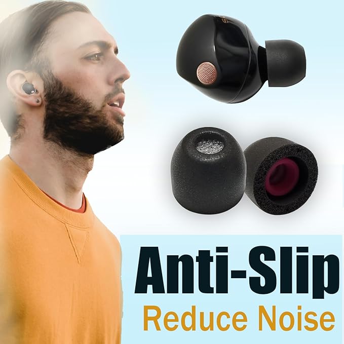 Memory Foam Tips for Sony WF-1000XM5 Earbuds Tips for WF-1000XM5 WF-1000XM4 - Image 5