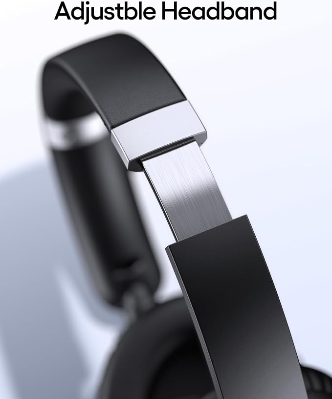 TAGRY Hybrid Active Noise Cancelling Headphones 100H Playtime Wireless Over Ear - Image 6