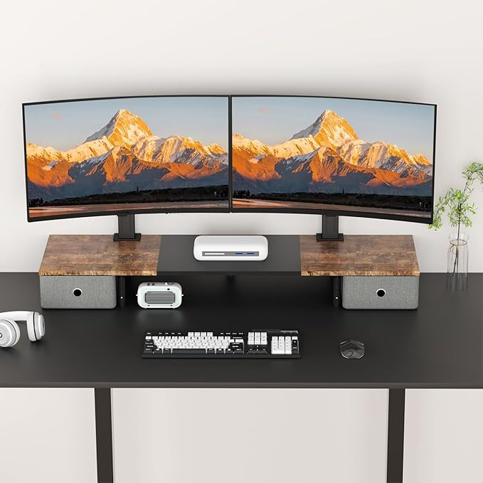 Suptek Dual Monitor Stand Riser - Image 7