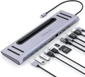 USB C Docking Station, Onten USB-C to Dual HDMI Adapter HUB .12-in-1 USB-A 3.0 by ONTEN
