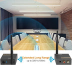 YMOO 2.4Ghz Wireless Audio Transmitter Receiver, 192kHz/24bit HiFi Audio - Image 3