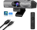 NexiGo Iris, 4K AI Webcam with 1/1.8" Sony_Sensor, Onboard Flash Memory by NexiGo