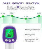 WWDOLL Thermometer for Adults Forehead Infrared Thermometer No Contact - Image 5