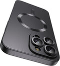 Magnetic for iPhone 15 Pro Max Case Slim Soft Silicone Bumper Shockproof by LEKEVO