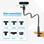 Webcam Stand for Desk, Flexible Gooseneck Webcam Mount Holder Arm - Image 4