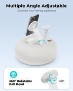 Viozon Phone Holder for Bed, Magnetic Pillow Stand, Compatible - Image 3