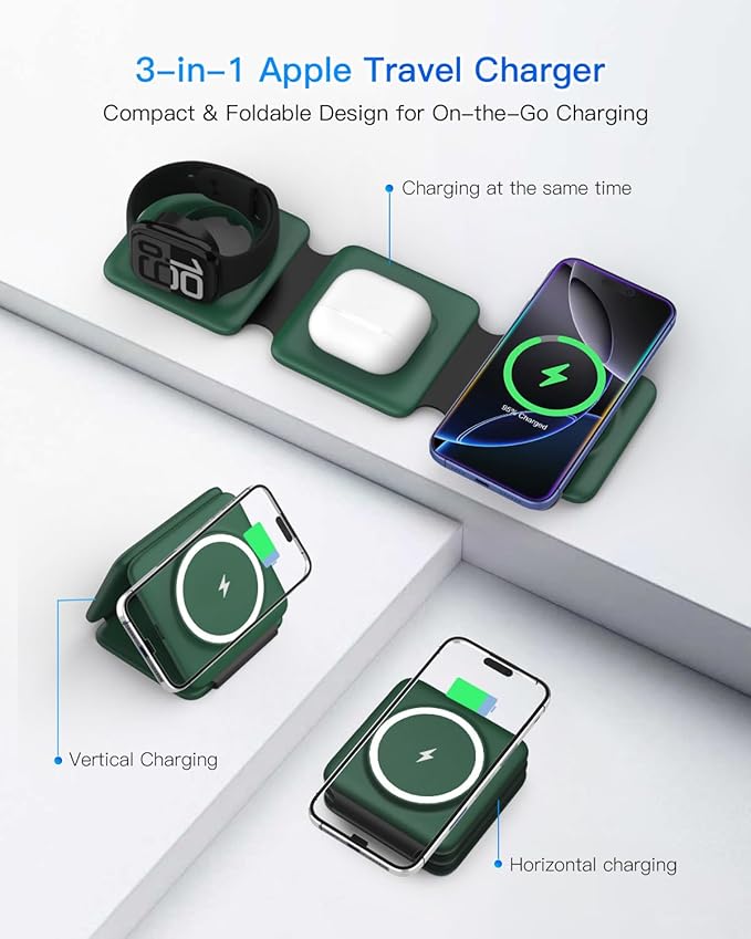 3 in 1 Wireless Charger for iPhone - Image 3
