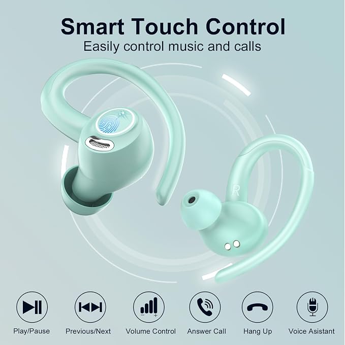 Wireless Earbuds Bluetooth 5.3 Headphones Sports, 48Hrs Playtime Bluetooth - Image 7