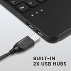 Perixx PERIBOARD-526 US, Wired Mini USB Keyboard - Image 3