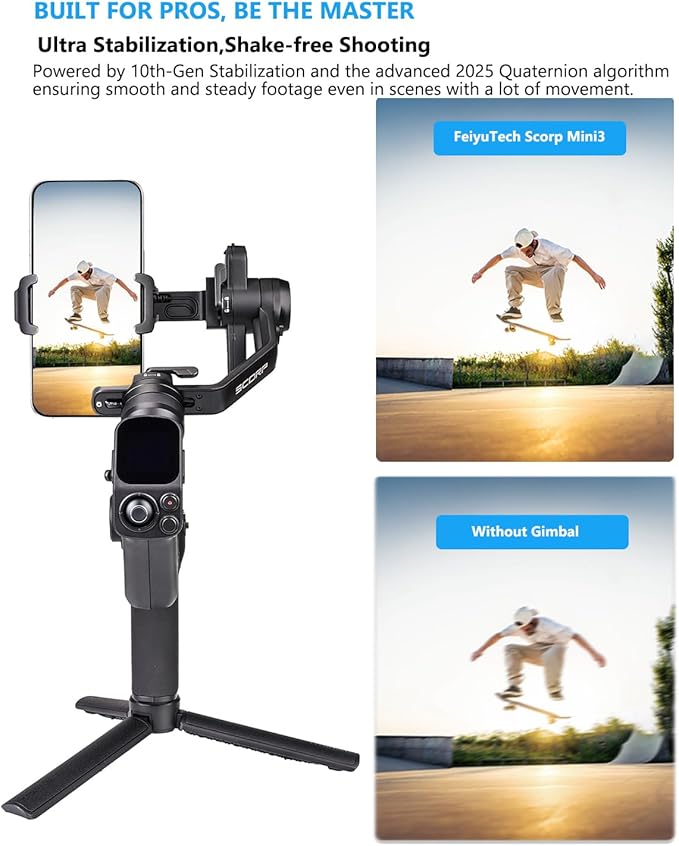 FeiyuTech Scorp MINI 3 Gimbal Stabilizer - Image 6