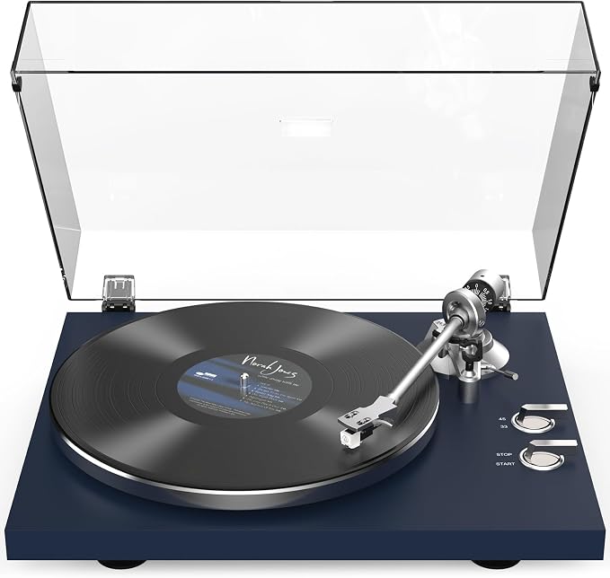 Turntables Belt-Drive Record Player by Retrolife