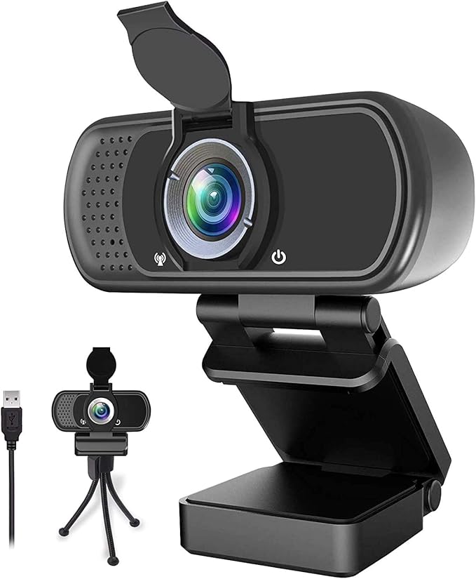 Webcam HD 1080p, Live Streaming HD Camera by ZIQIAN%C2%AE
