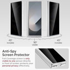 Miimall for Z Fold 6 Case with Privacy Screen Protector, Built-in Adjustable - Image 3