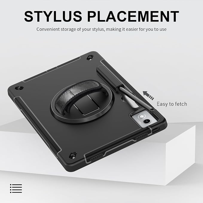 ZenRich Rugged Case for Lenovo Idea Tab Pro 12.7inch, Heavy Duty Shockproof - Image 5