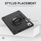 ZenRich Rugged Case for Lenovo Idea Tab Pro 12.7inch, Heavy Duty Shockproof - Image 5