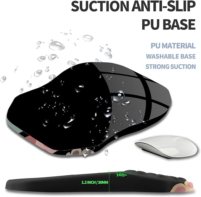 Ergonomic Raised Mouse Pad Wrist Support - Image 6