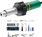 VEVOR Hot Air Plastic Welder, 1600W Hot Air Torch Pistol, 122-1112℉ PVC TPO by VEVOR