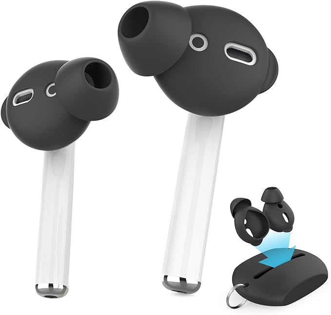 AhaStyle 3 Pairs AirPods Ear Tips Silicone Earbuds Cover Compatible by AHASTYLE
