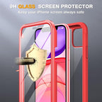 Miracase Glass Series for iPhone 11 Case 6.1 inch, Upgraded Full-Body Rugged - Image 4